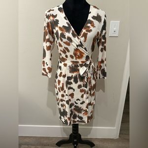 Armani Exchange wrap around dress